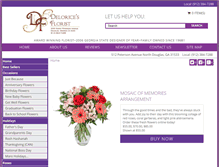 Tablet Screenshot of delorices.com